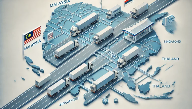 Key Trucking Routes Across Malaysia, Singapore, and Thailand